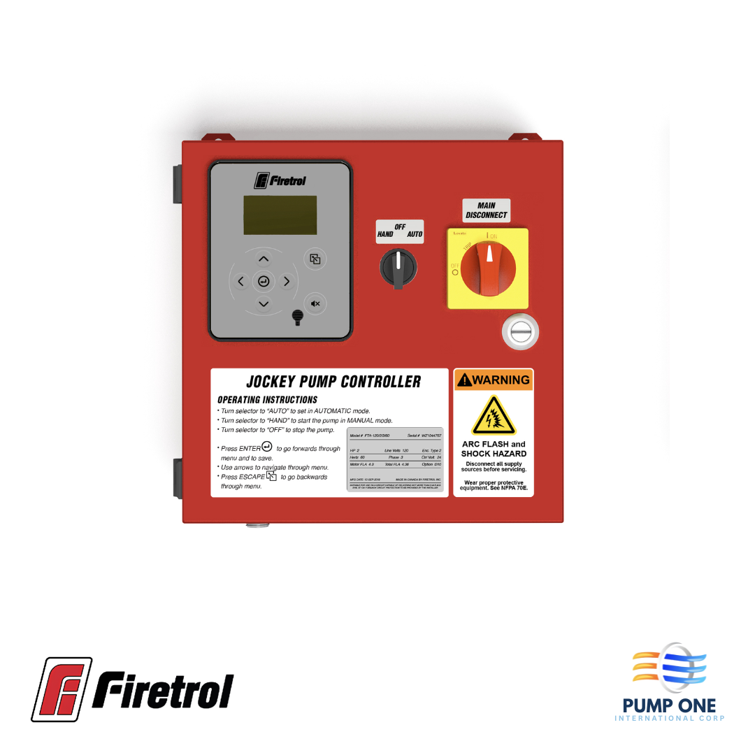 Firetrol FTA570F Limited Option Jockey Pump Controller